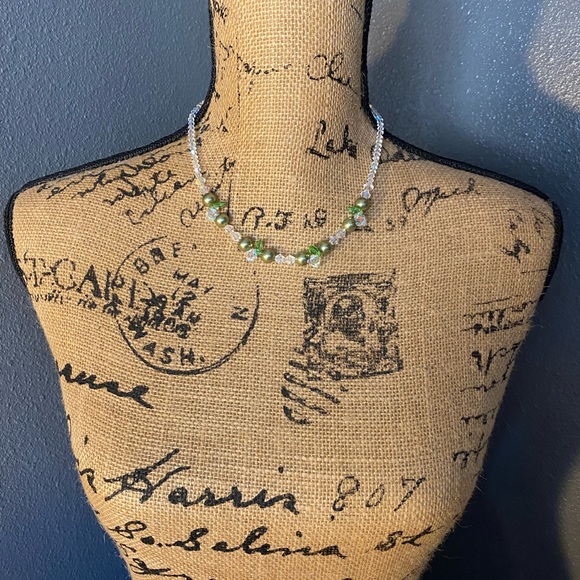 Rhinestones Necklace and Bracelet Set - Picture 15 of 15